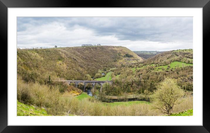 Monsal Head Bridge over the River Wye Framed Mounted Print by Jason Wells
