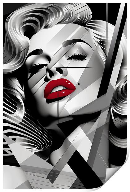 Marilyn Monroe Art Print by Steve Smith