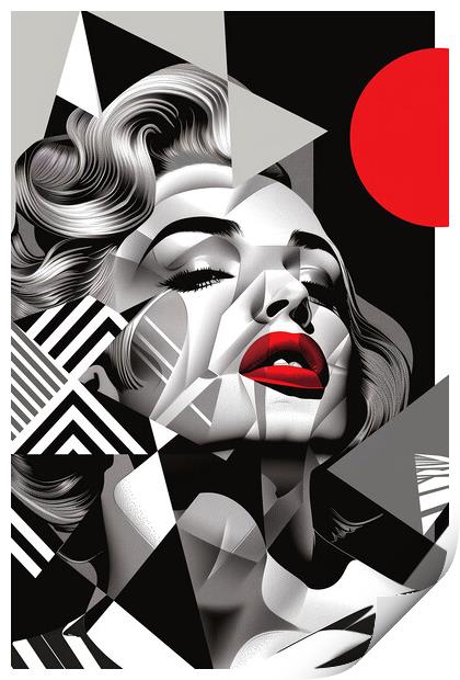 Marilyn Monroe Art Print by Steve Smith