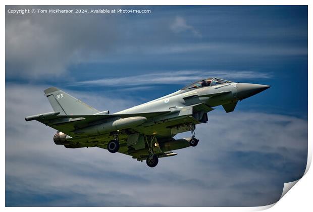 Typhoon FGR.Mk 4 Print by Tom McPherson