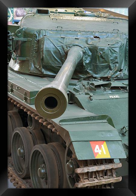 Tank Museum Framed Print by Raymond Partlett
