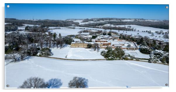 Cannon Hall  Acrylic by Apollo Aerial Photography