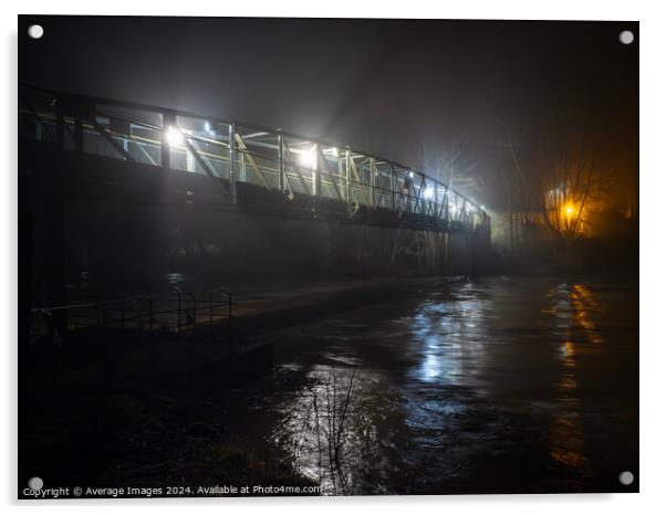 Memorial bridge Acrylic by Ironbridge Images