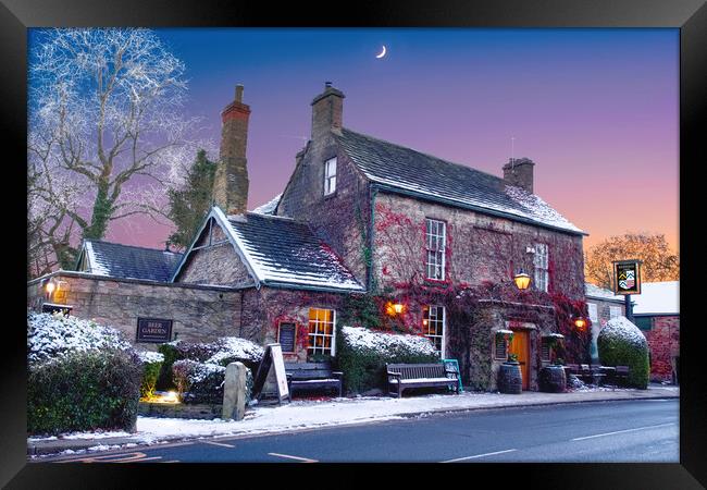 Wentworth Village Pub Framed Print by Alison Chambers