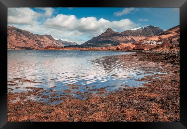 Loch Leven and the Pap of Glencoe Framed Print by John Frid