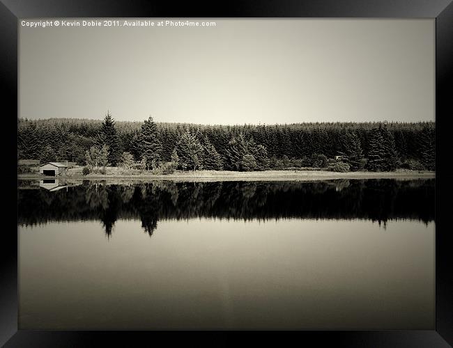 Scottish Loch Ettrick Framed Print by Kevin Dobie