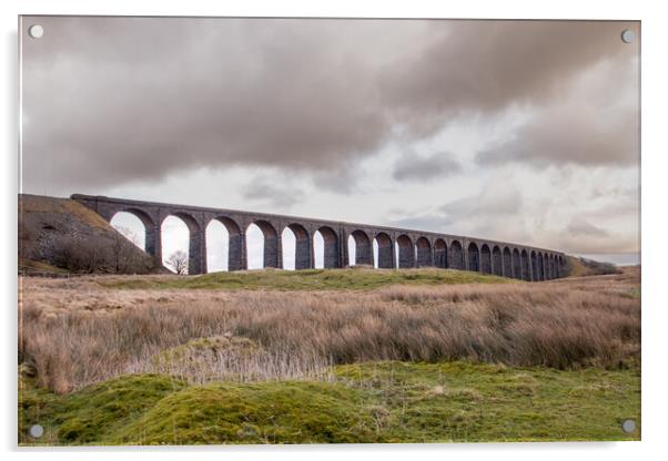 Ribblehead Viaduct Acrylic by Jack Biggadike