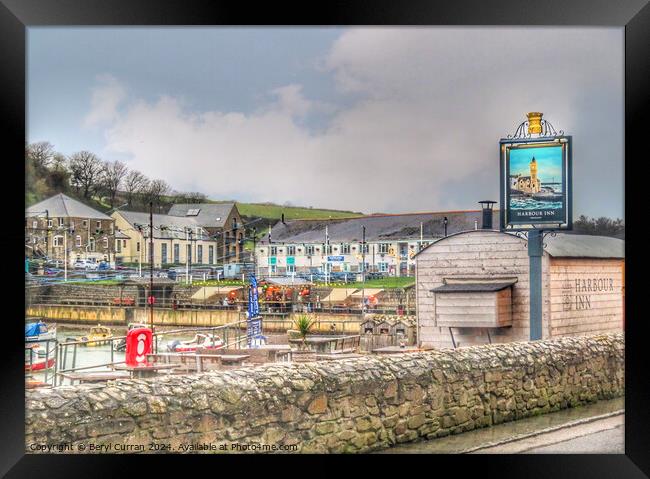 Porthleven  Framed Print by Beryl Curran