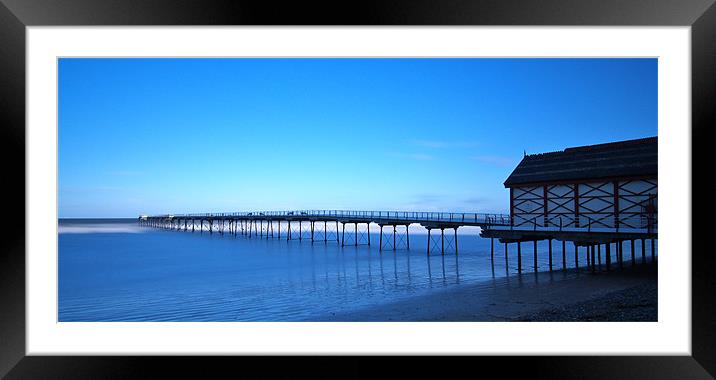 Saltburn Pier Framed Mounted Print by Andrew Bradshaw