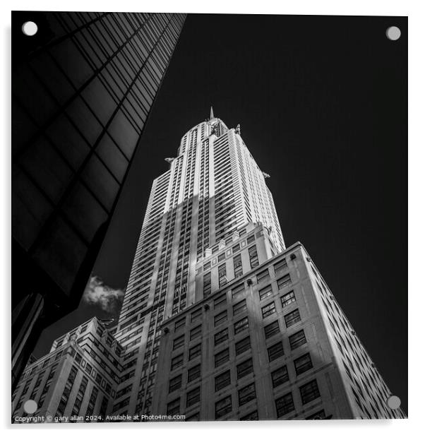 The Chrysler Building Acrylic by gary allan