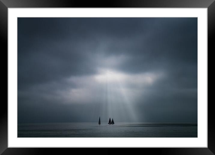 In Heaven's Light Framed Mounted Print by Chris Lord