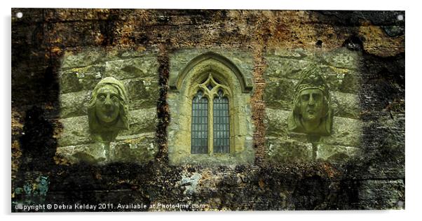 Stonegrave Minster Effigies Acrylic by Debra Kelday