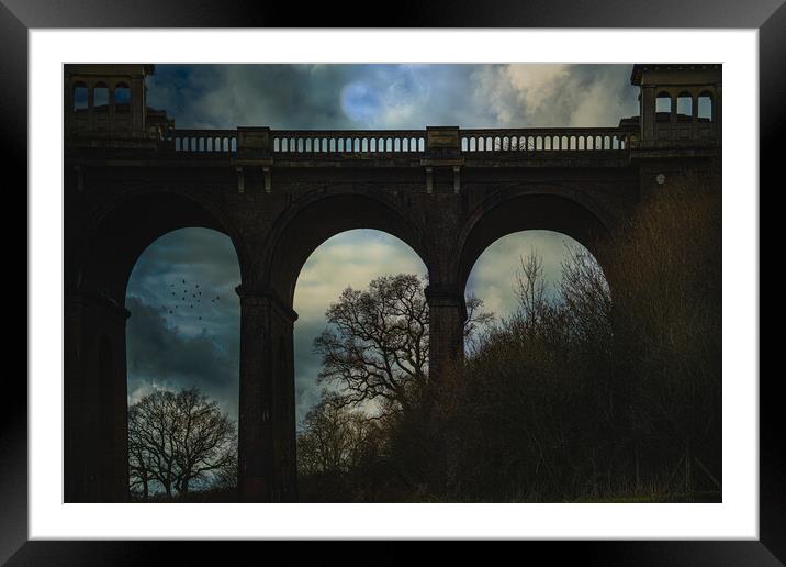 The Viaduct Framed Mounted Print by Chris Lord