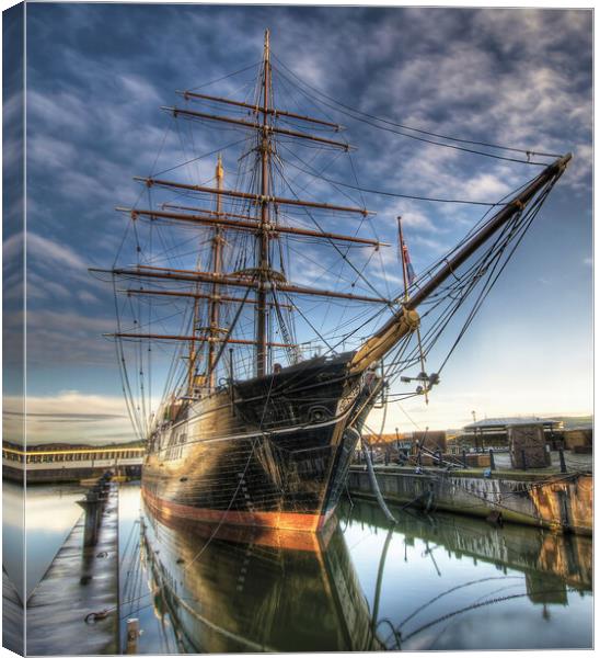 RRS Discovery Canvas Print by Karl Oparka