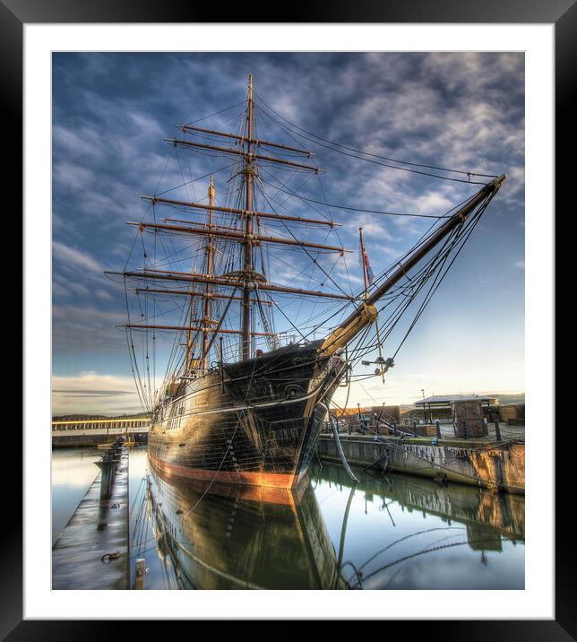 RRS Discovery Framed Mounted Print by Karl Oparka