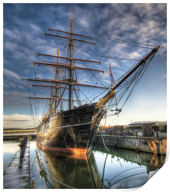 RRS Discovery Print by Karl Oparka