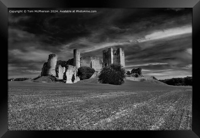 Conisbrough Castle Framed Print by Tom McPherson