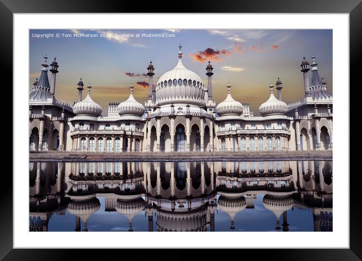 The Royal Pavilion Framed Mounted Print by Tom McPherson