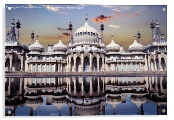 The Royal Pavilion Acrylic by Tom McPherson