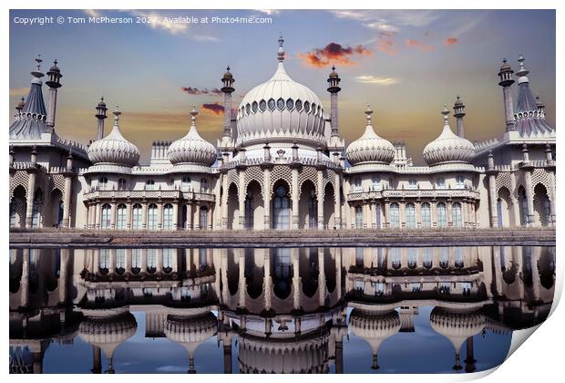 The Royal Pavilion Print by Tom McPherson