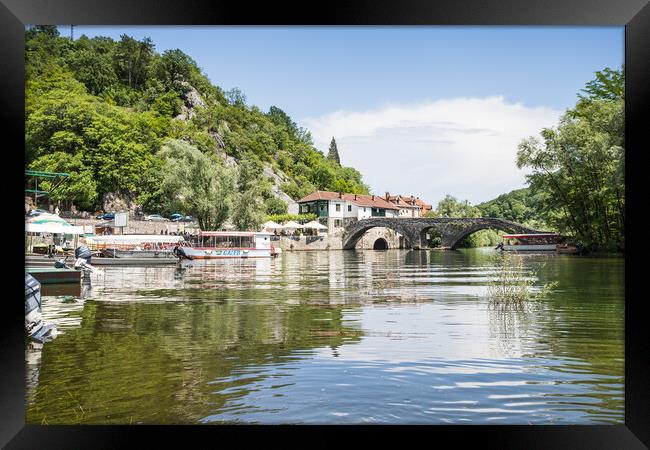 Rijeka Crnojevica Bridge Framed Print by Jason Wells