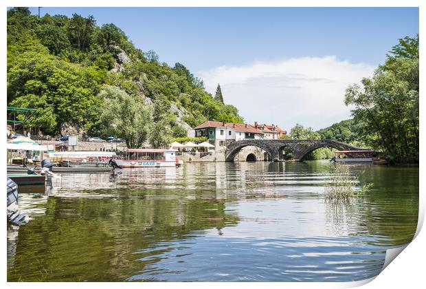 Rijeka Crnojevica Bridge Print by Jason Wells