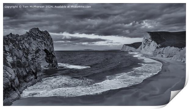 The Durdle Door rock Print by Tom McPherson