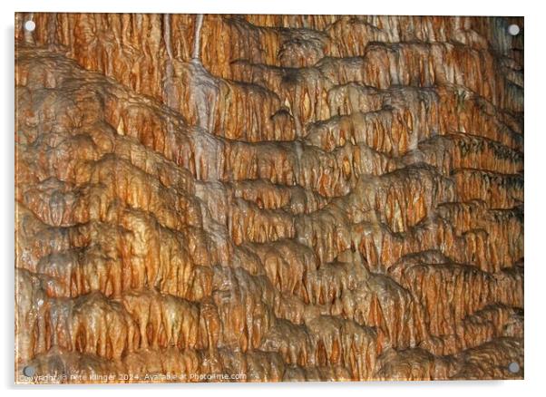Natural Cave Wall Acrylic by Pete Klinger