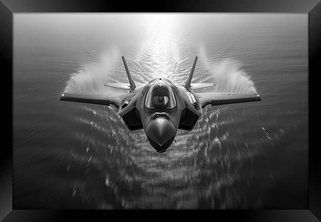 USAF F-35A Lightning II Framed Print by Airborne Images