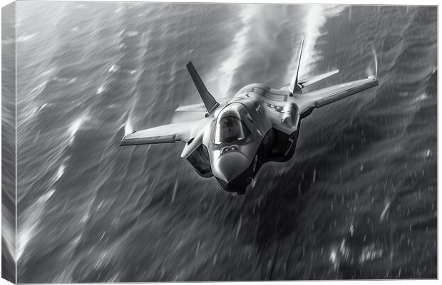 USAF F-35A Lightning II Canvas Print by Airborne Images