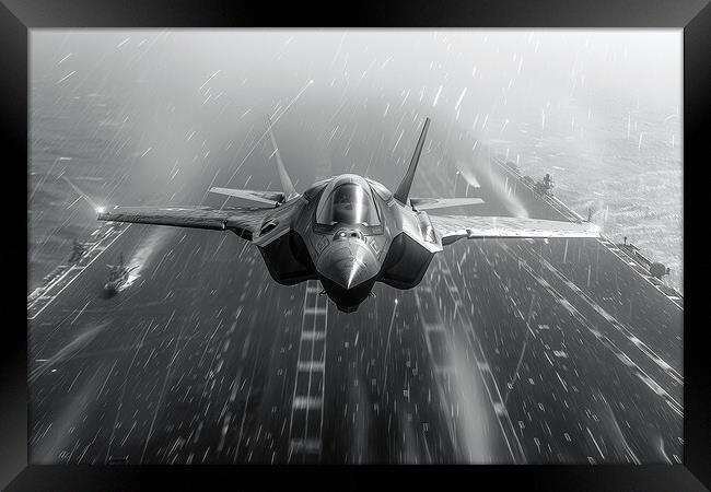 USAF F-35A Lightning II Framed Print by Airborne Images