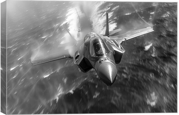 USAF F-35A Lightning II Canvas Print by Airborne Images