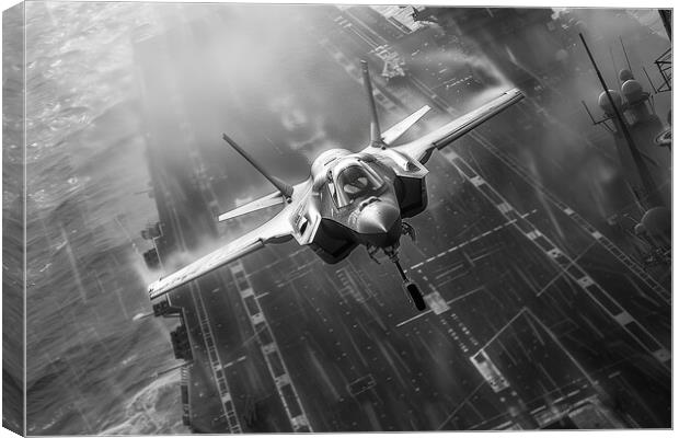 USAF F-35A Lightning II Canvas Print by Airborne Images