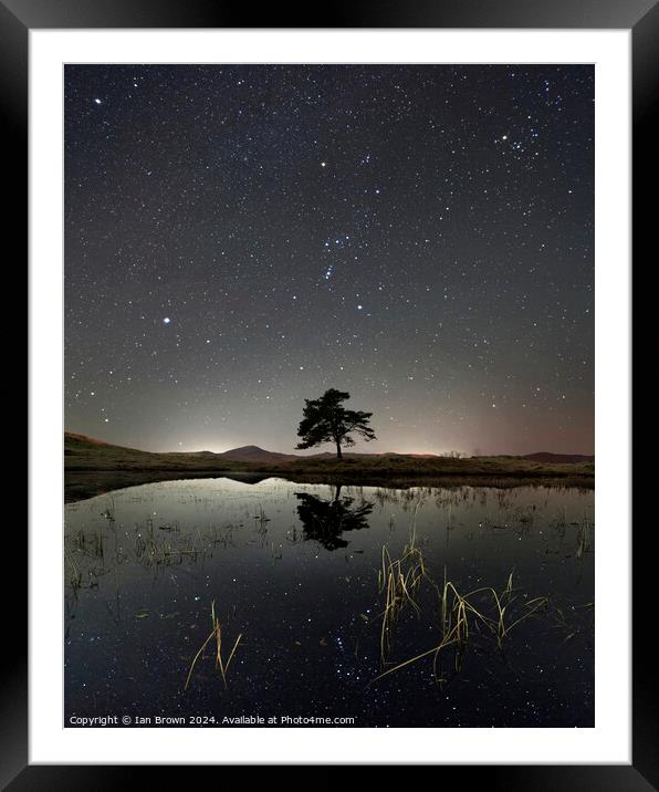 Kelly Hall Orion Framed Mounted Print by Ian Brown