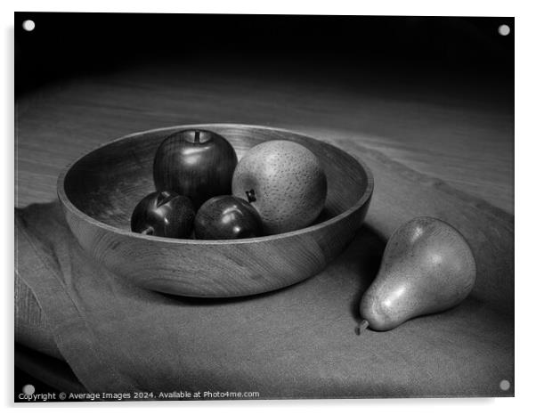 Hard fruit Acrylic by Ironbridge Images