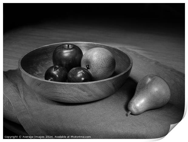 Hard fruit Print by Ironbridge Images