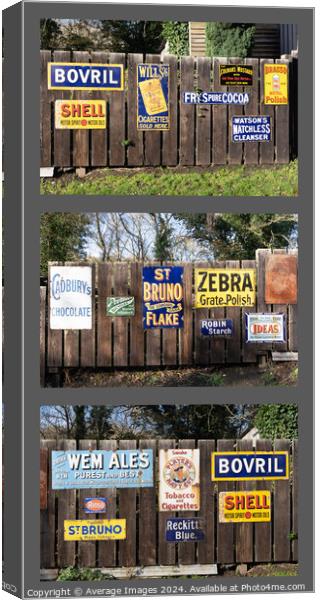 Signs of the times Canvas Print by Ironbridge Images