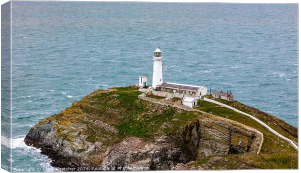 South Stacks Lighthouse  Canvas Print by Craig Thatcher