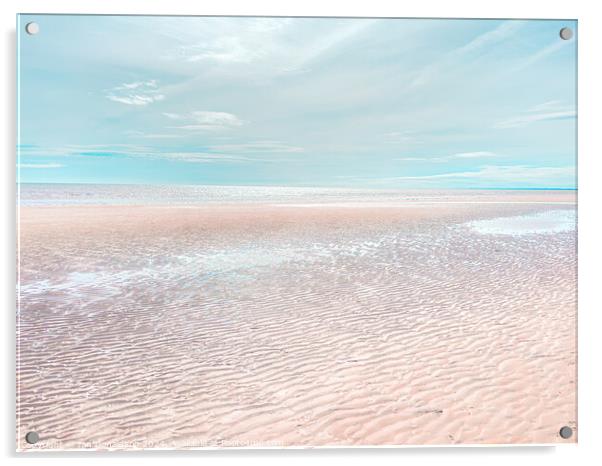 Deserted Beach Acrylic by Ian Donaldson
