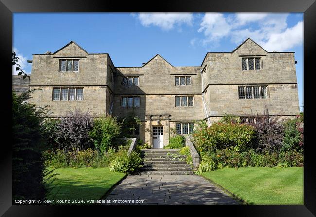 Eyam hall Framed Print by Kevin Round