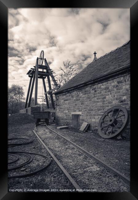 The old pit head Framed Print by Ironbridge Images