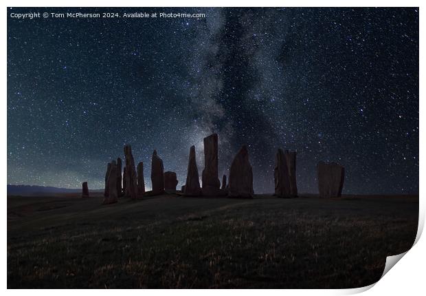 Callanish Standing Stones Print by Tom McPherson