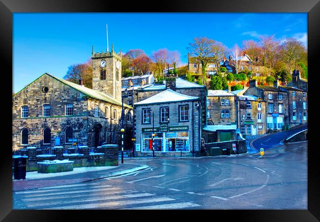 Holmfirth Framed Print by Alison Chambers