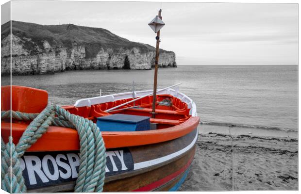 North Landing Flamborough Canvas Print by Tim Hill