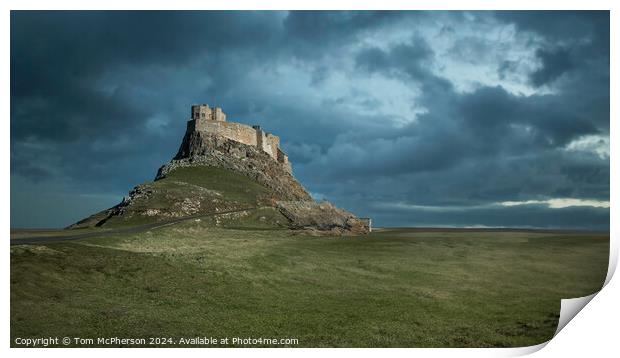 Lindisfarne Castle Print by Tom McPherson