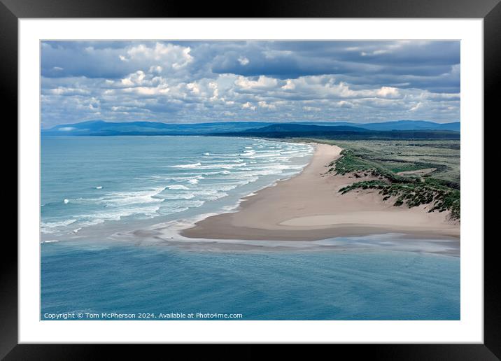 Lossiemouths' Iconic East Beach  Framed Mounted Print by Tom McPherson