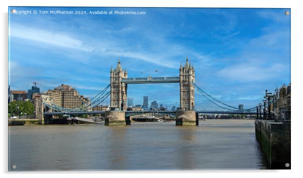 Tower Bridge, London Acrylic by Tom McPherson