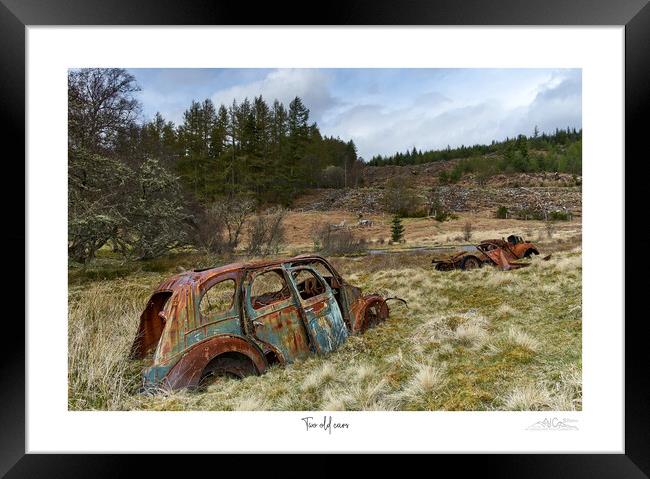 Two old cars Framed Print by JC studios LRPS ARPS