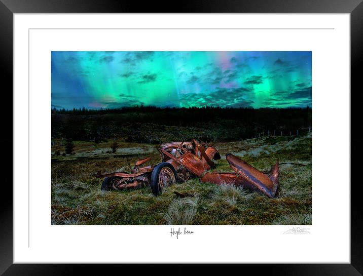 High beam.... let there be light Framed Mounted Print by JC studios LRPS ARPS