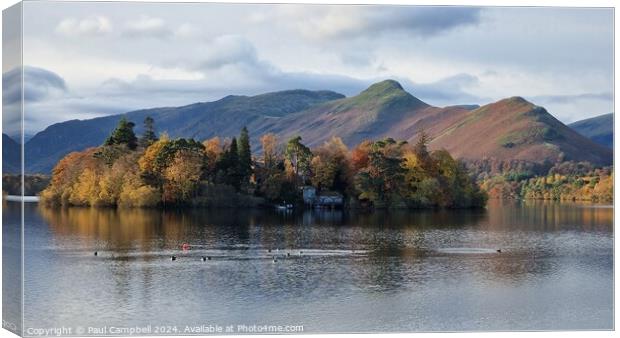 CatBells  Canvas Print by Paul Campbell